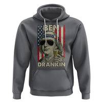 Benjamin Franklin Hoodie Ben Drankin' Funny - Wonder Print Shop
