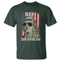 Benjamin Franklin T Shirt Ben Drankin' Funny - Wonder Print Shop