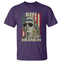 Benjamin Franklin T Shirt Ben Drankin' Funny - Wonder Print Shop