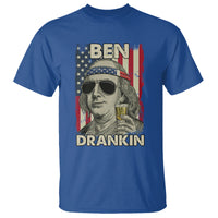 Benjamin Franklin T Shirt Ben Drankin' Funny - Wonder Print Shop