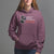 Female Veteran Hoodie Strength Heroism Excellence Women - Wonder Print Shop