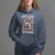 Female Veteran Hoodie Assuming I Was Like Most Women Was Your First Mistake American Flag Dog Tags And Combat Boots - Wonder Print Shop