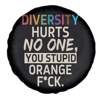 Diversity Hurts No One Spare Tire Cover Equality and Inclusion Bold Statement - Wonder Print Shop