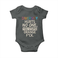 Diversity Hurts No One Baby Onesie Equality and Inclusion Bold Statement - Wonder Print Shop