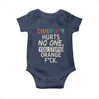 Diversity Hurts No One Baby Onesie Equality and Inclusion Bold Statement - Wonder Print Shop