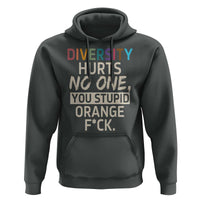 Diversity Hurts No One Hoodie Equality and Inclusion Bold Statement - Wonder Print Shop