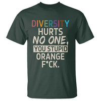 Diversity Hurts No One T Shirt Equality and Inclusion Bold Statement - Wonder Print Shop