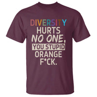 Diversity Hurts No One T Shirt Equality and Inclusion Bold Statement - Wonder Print Shop