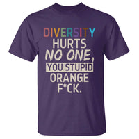 Diversity Hurts No One T Shirt Equality and Inclusion Bold Statement - Wonder Print Shop