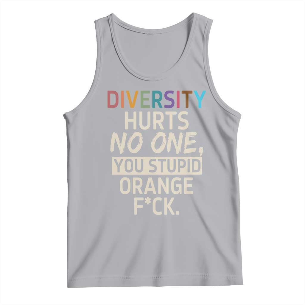 Diversity Hurts No One Tank Top Equality and Inclusion Bold Statement - Wonder Print Shop