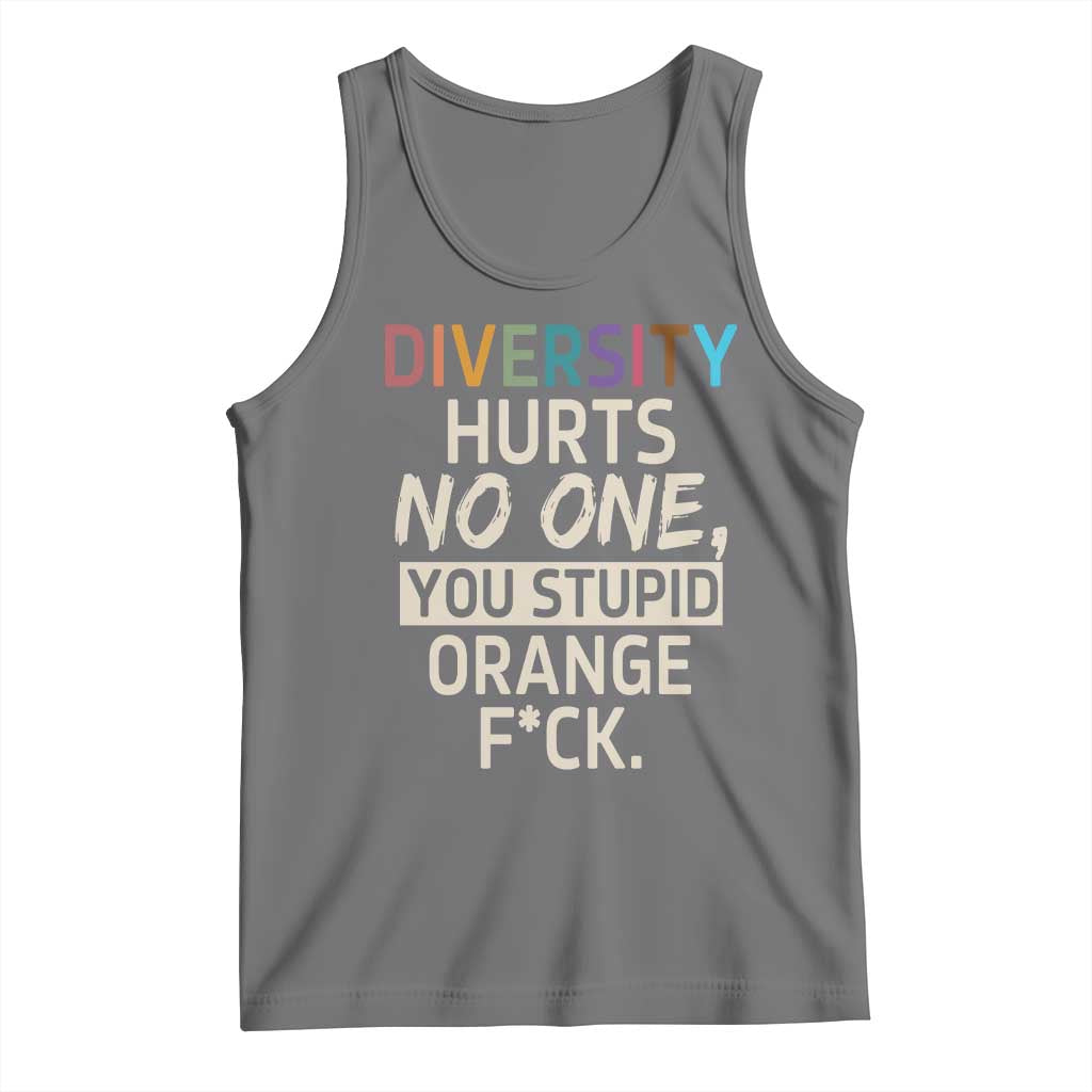 Diversity Hurts No One Tank Top Equality and Inclusion Bold Statement - Wonder Print Shop