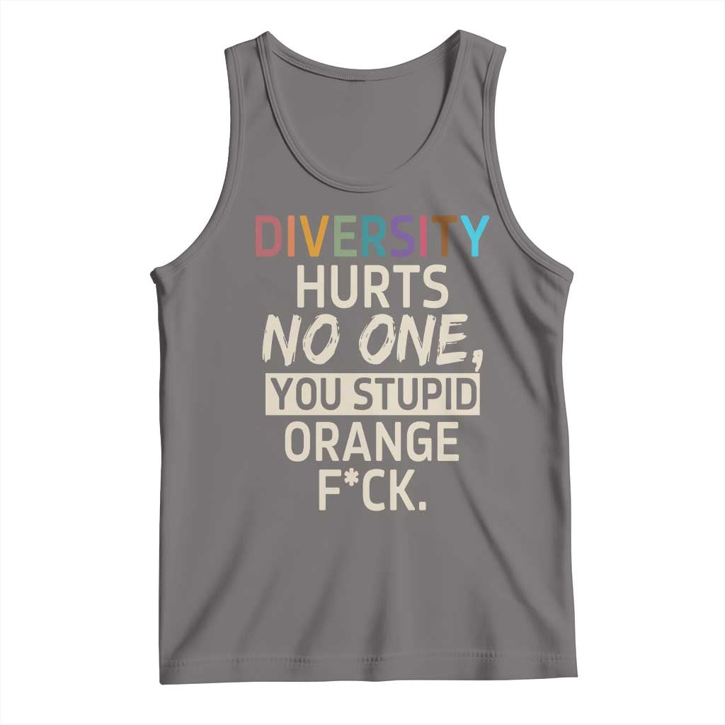 Diversity Hurts No One Tank Top Equality and Inclusion Bold Statement - Wonder Print Shop