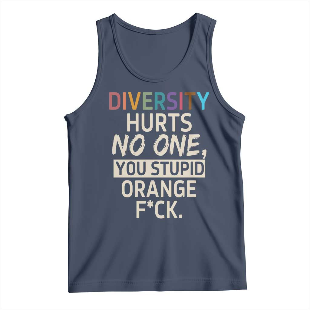 Diversity Hurts No One Tank Top Equality and Inclusion Bold Statement - Wonder Print Shop