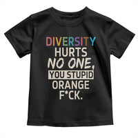 Diversity Hurts No One Toddler T Shirt Equality and Inclusion Bold Statement - Wonder Print Shop