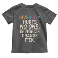 Diversity Hurts No One Toddler T Shirt Equality and Inclusion Bold Statement - Wonder Print Shop