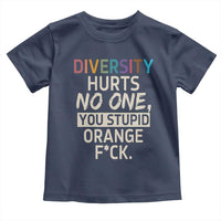 Diversity Hurts No One Toddler T Shirt Equality and Inclusion Bold Statement - Wonder Print Shop