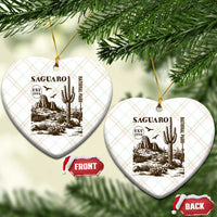 Vintage Saguaro National Park Est 1994 Graphic Ceramic Ornament Retro Arizona Desert Mountain Hiking Souvenir