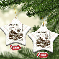 Vintage Saguaro National Park Est 1994 Graphic Ceramic Ornament Retro Arizona Desert Mountain Hiking Souvenir
