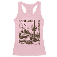 Vintage Saguaro National Park Est 1994 Graphic Racerback Tank Top Retro Arizona Desert Mountain Hiking Souvenir