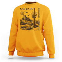 Vintage Saguaro National Park Est 1994 Graphic Sweatshirt Retro Arizona Desert Mountain Hiking Souvenir