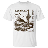 Vintage Saguaro National Park Est 1994 Graphic T Shirt Retro Arizona Desert Mountain Hiking Souvenir