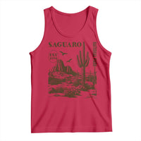Vintage Saguaro National Park Est 1994 Graphic Tank Top Retro Arizona Desert Mountain Hiking Souvenir
