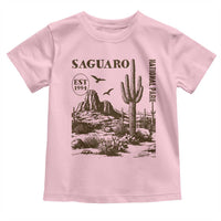 Vintage Saguaro National Park Est 1994 Graphic Toddler T Shirt Retro Arizona Desert Mountain Hiking Souvenir