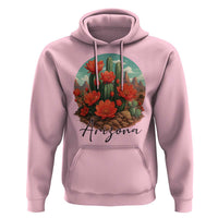 Beautiful Blooming Cactus Flower Arizona Graphic Hoodie Vintage Desert Botanical Floral Nature Souvenir