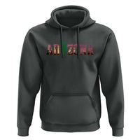 Scenic Arizona Sunset Landscape Graphic Hoodie Southwest Saguaro Cactus Letters Travel Souvenir