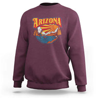 Retro Arizona Fly Fishing River Graphic Sweatshirt Vintage Angler Outdoor Mountain Adventure Souvenir