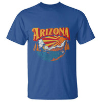 Retro Arizona Fly Fishing River Graphic T Shirt Vintage Angler Outdoor Mountain Adventure Souvenir