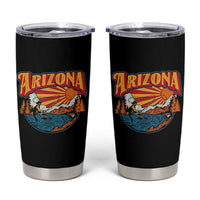 Retro Arizona Fly Fishing River Graphic Tumbler Cup Vintage Angler Outdoor Mountain Adventure Souvenir