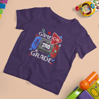 Game On 2nd Grade T Shirt For Kid Video Game Back To School Gaming - Wonder Print Shop