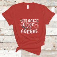Welcome Back To School T Shirt First Day Of School Teacher Student - Wonder Print Shop