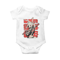 Anime Manga Cyberpunk Baby Onesie Techwear Harajuku Style Bunny Girl