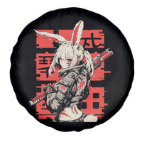 Anime Manga Cyberpunk Spare Tire Cover Techwear Harajuku Style Bunny Girl