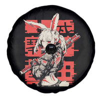 Anime Manga Cyberpunk Spare Tire Cover Techwear Harajuku Style Bunny Girl