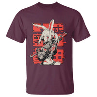 Anime Manga Cyberpunk T Shirt Techwear Harajuku Style Bunny Girl - Wonder Print Shop