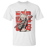 Anime Manga Cyberpunk T Shirt Techwear Harajuku Style Bunny Girl - Wonder Print Shop