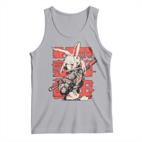 Anime Manga Cyberpunk Tank Top Techwear Harajuku Style Bunny Girl