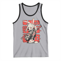 Anime Manga Cyberpunk Tank Top Techwear Harajuku Style Bunny Girl