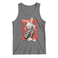 Anime Manga Cyberpunk Tank Top Techwear Harajuku Style Bunny Girl