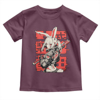 Anime Manga Cyberpunk Toddler T Shirt Techwear Harajuku Style Bunny Girl