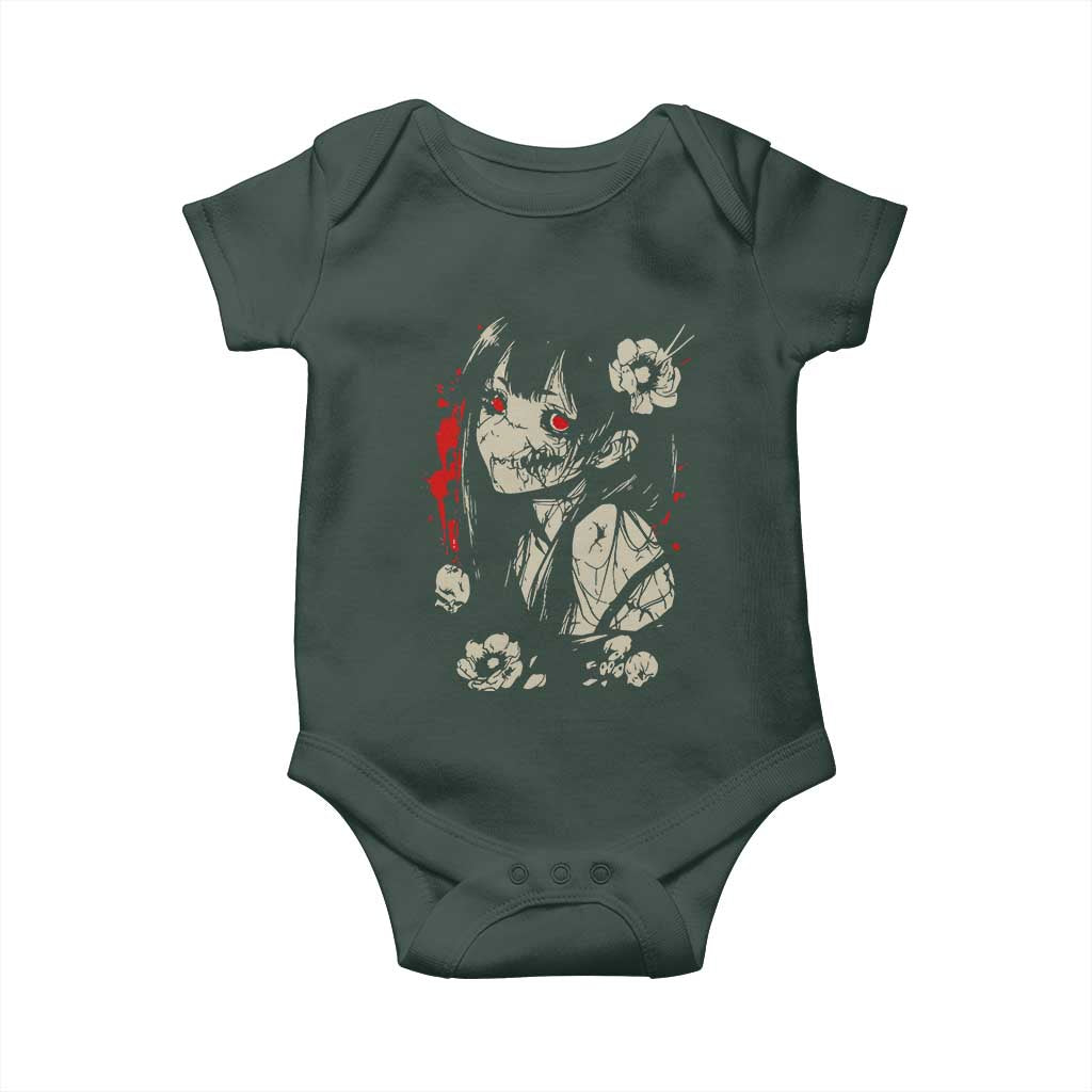 Horror Anime Manga Baby Onesie Japanese Creepy Kawaii Goth Otaku
