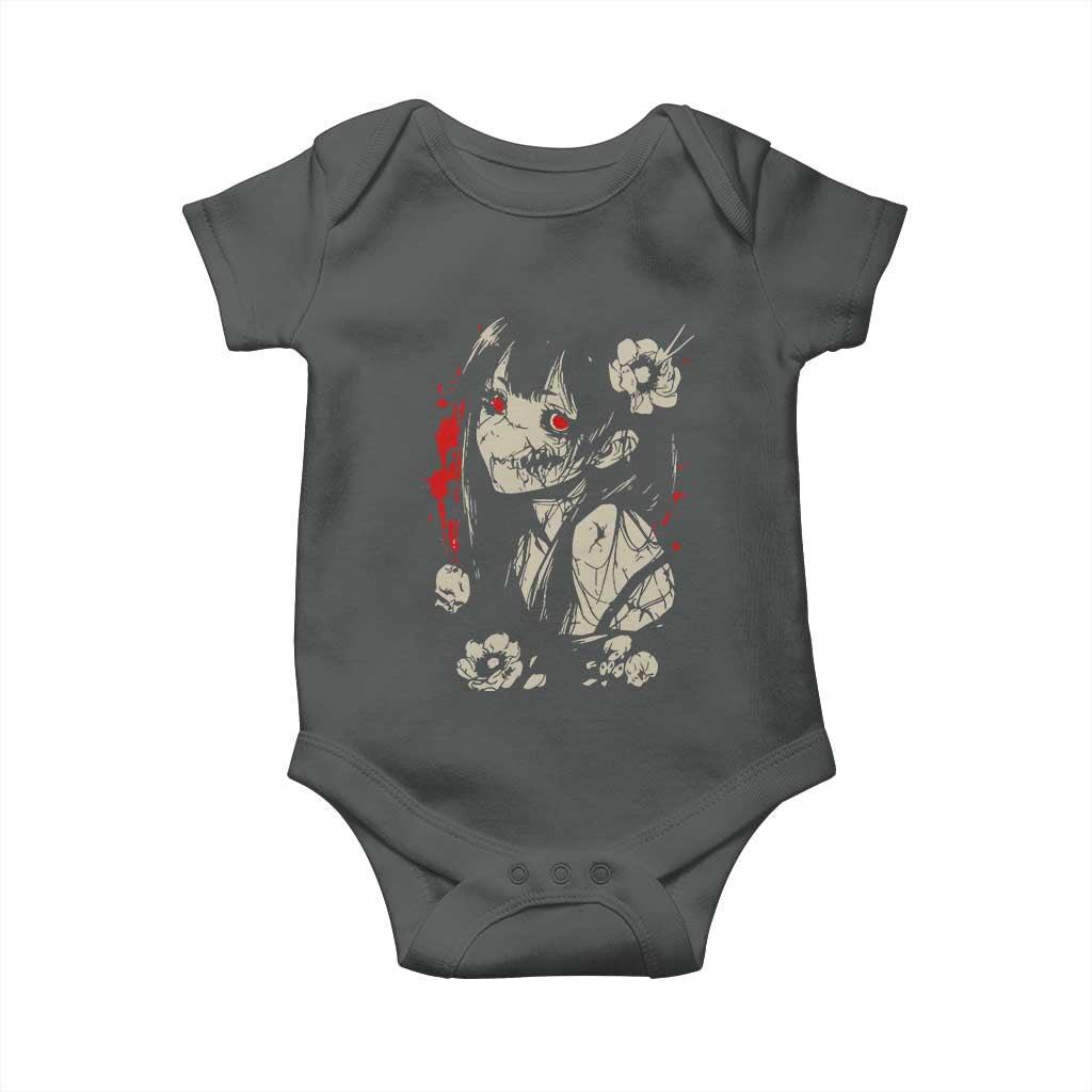 Horror Anime Manga Baby Onesie Japanese Creepy Kawaii Goth Otaku