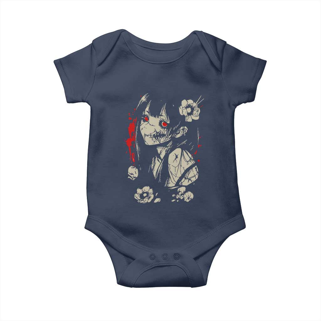 Horror Anime Manga Baby Onesie Japanese Creepy Kawaii Goth Otaku