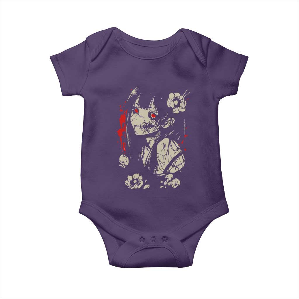 Horror Anime Manga Baby Onesie Japanese Creepy Kawaii Goth Otaku