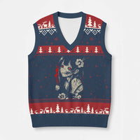 Horror Anime Manga V-Neck Knit Sweater Vest Japanese Creepy Kawaii Goth Otaku - Wonder Print Shop