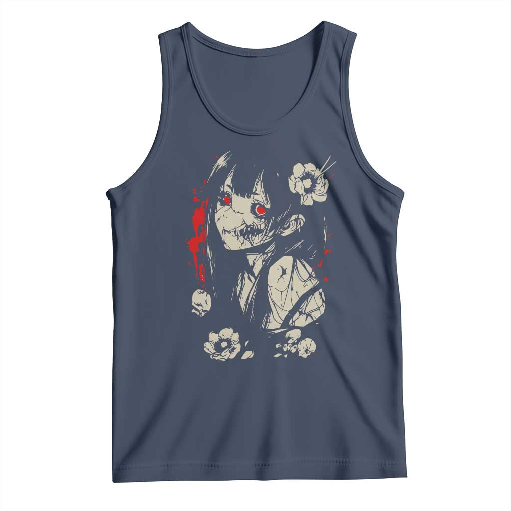 Horror Anime Manga Tank Top Japanese Creepy Kawaii Goth Otaku