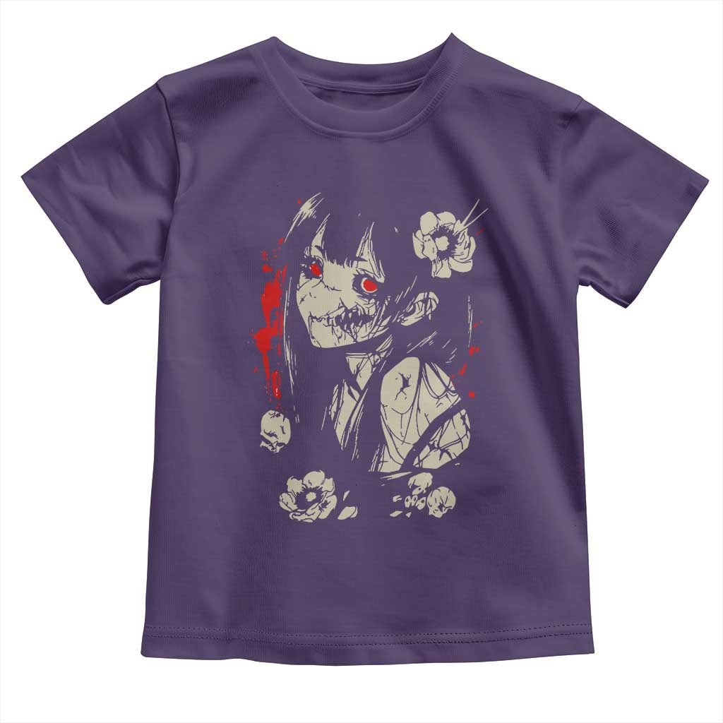 Horror Anime Manga Toddler T Shirt Japanese Creepy Kawaii Goth Otaku